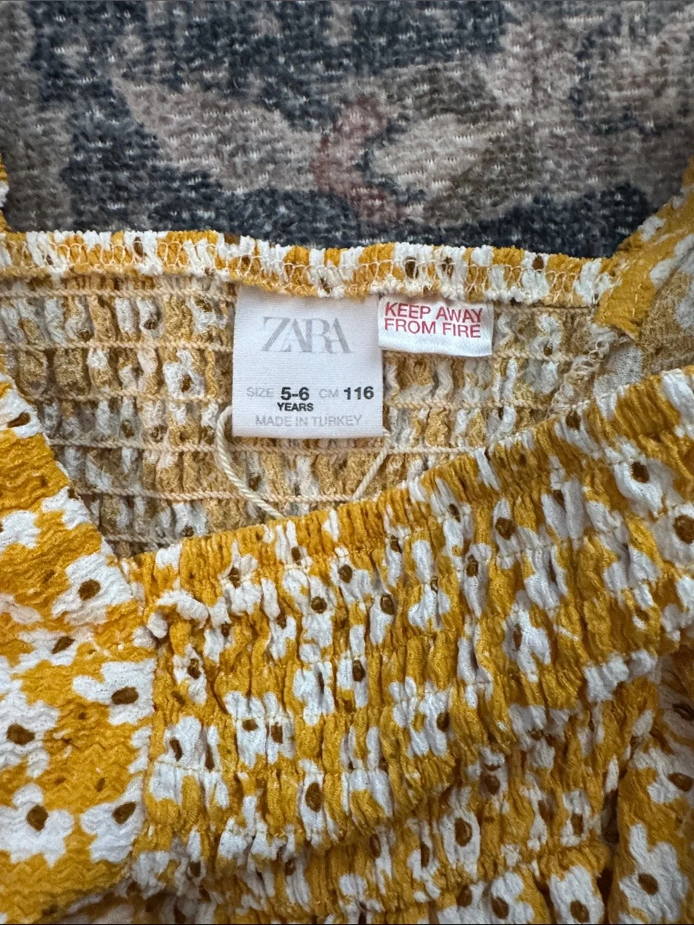 Zara lightweight floral